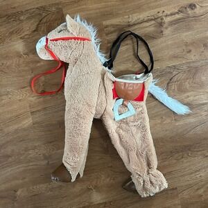 Pony Horse Ride Costume Size 2T 3T 4T Plush Step in Child Dress up Pretend Play